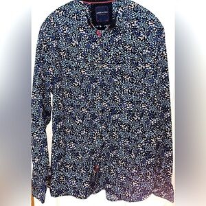 Across the Pond Men’s Vibrant Button Down